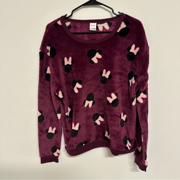 Purple Disney Sweater with Minnie Mouse - Picture 2 of 6